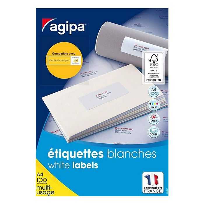 Étiquette d'adresse