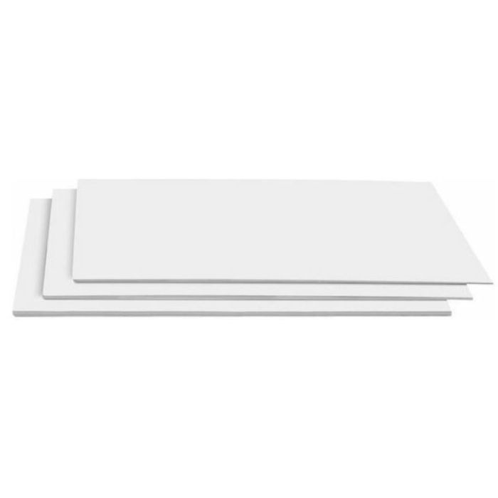 Carton plume - 500 x 650 x 3 mm - Blanc WONDAY
