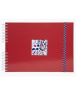 Album photos à spirales - 320 x 220 mm - Rouge : EXACOMPTA French'Class image