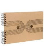 Album Photos Traditionnel 32 x 22 cm - 150 Photos - Kraft EXACOMPTA Graphik