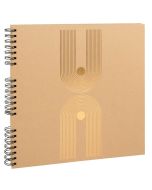 Album Photos Traditionnel 32 x 32 cm - 360 Photos - Kraft EXACOMPTA Graphik