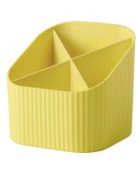 Photo Pot à crayons Multipot Economy - Bleu transparent : HELIT H6390230