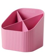 Photo Pot à crayons Multipot Economy - Bleu transparent : HELIT H6390230