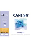Bloc aquarelle de 12 feuilles 190 x 240 mm : CANSON Montval image