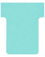 Fiches T - Indice 1.5 / 45 mm - Bleu : NOBO Lot de 100 Visuel