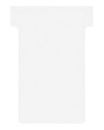 Fiches T - Indice 2 / 60 mm - Blanc : NOBO Lot de 100 visuel