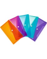 Pochette enveloppe DL à bouton-pression - Assortiment tendance HERMA