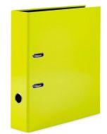 Classeur à levier - A4 - Dos 70 mm - Vert fluo HERMA