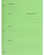 Dossier de plaidoirie  Avocat  - Vert tilleul  220103E Exacompta