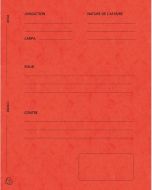 Modele Dossier de plaidoirie Avocat Exacompta - Rouge Avocat Exacompta 220105E