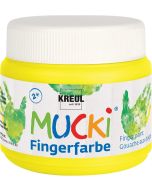 Gouache aux Doigts MUCKI - 150 ml - Jaune : KREUL Visuel