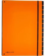 Photo 24129-09 Pagna : Trieur à soufflets 12 compartiments - Orange