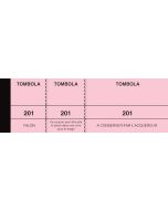 TOMBOLA Elve : Carnet de 1.000 de tickets de Tombola - Rose 254