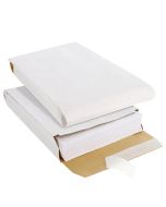 Lot de 10 Pochettes d'expédition matelassées - Blanc - 120 x 175 mm : MAIL MEDIA Visuel
