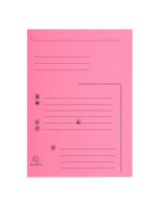 Lot de 25 Chemises rigides imprimées - Rose EXACOMPTA Super 210 Contact