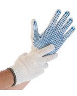 Gants de travail en coton polyester STRUCTA I - Blanc - Taille XXL HYGOSTAR