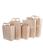 Sac en Papier Strong - 16 litres - Kraft Brun NATURE Star Lot de 250 Modèle