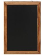 Ardoise avec cadre en bois - Naturel - 420 x 600 mm : EUROPEL image