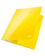 Photo Chemise à élastique WOW A4 - 3 rabats - Jaune LEITZ Image
