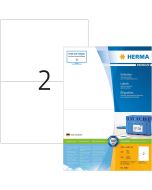 Étiquettes adhésives - 210 x 148 mm - Blanc : HERMA Premium Lot de 200 Image