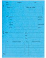 Dossier de Procédure Avocat - Chemises - Bleu EXACOMPTA modèle