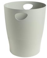Corbeille à Papier ECOBIN - 15 litres - Gris Office EXACOMPTA