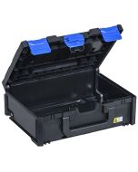 Boîte de rangement - 396 x 296 x 145 mm - Noir/Bleu ALLIT EuroPlus MetaBox 145