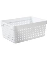 Bac de rangement - 238 x 158 x 100 mm - Blanc NHG Seoul Organizer XL