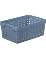 Bac de rangement pour Tiroir - 158 x 118 x 73 mm - Bleu NHG Seoul Organizer L