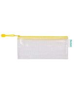 Photo Sac à fermeture éclair - 230 x 115 mm - Jaune TARIFOLD