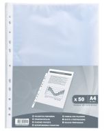 Pochettes perforées - A4 - Ouverture haut EXACOMPTA Lot de 50 Image