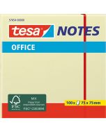 Bloc standard adhésif - Jaune - 50 x 40 mm TESA Lot de 3