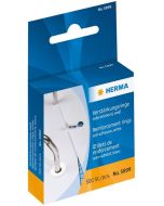 Lot de 500 Oeillets de renforcement autocollants - Blanc HERMA Image