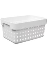 Bac de rangement pour Tiroir - 158 x 118 x 73 mm - Bleu NHG Seoul Organizer L