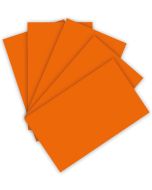 Carton de Bricolage A4 - Orange clair - 300 g/m² : FOLIA Lot de 50 Visuel