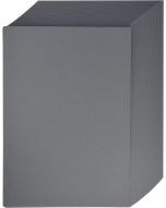 Carton de Bricolage A4 - Gris pierre - 300 g/m² : FOLIA Lot de 50 Visuel
