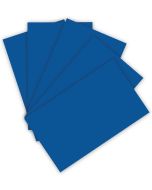 Carton de Bricolage 700 x 1000 mm - Bleu Royal - 300 g/m² FOLIA Lot de 10