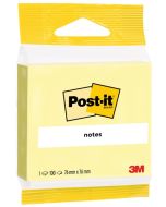 Notes adhésives quadrillées - Jaune - 102 x 152 mm POST-IT 