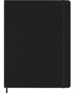 Carnet de Notes Quadrillé - 19 x 25 cm XL/A4 - Noir Classic MOLESKINE