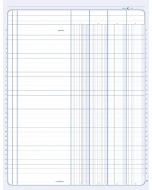 ELVE  : Registre 81041 - Journal de 4 colonnes sur 1 page - 297 x 210 mm
