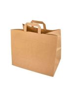 Sac en Papier - 320 x 215 x 270 mm - Kraft Brun PAPSTAR Lot de 50 sac