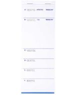 Exacompta 96207E Lot de  blocs BRASSERIE Autocopiant Dupli - 260 x 96 mm (Restaurant)