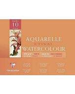 Bloc aquarelle - 180 x 240 mm - Lot de 4 : CLAIREFONTAINE Etival Watercolour image