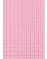 Fiches Bristol - 75 x 125 mm - Rose quadrillé ELVE B7513R rose