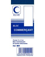 BLOC Commerçant : Carnet de 1000 tickets - Feuillet uni ELVE