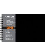 Carnet de croquis Noir - 216 x 279 mm CANSON Graduate Manga