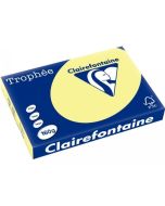 Ramette de papier de 250 feuilles A3 160g - Jonquille : CLAIREFONTAINE Trophée Image