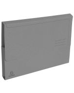 Lot de 50 Chemises à poche en carte recyclée - Gris EXACOMPTA Visuel