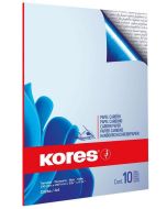 Feuilles de Papier Carbone A4 - Bleu KORES Lot de 10