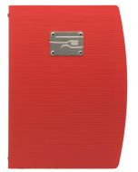 Protège-menus A4 en plastique - Rouge SECURIT Rio BESTECK 